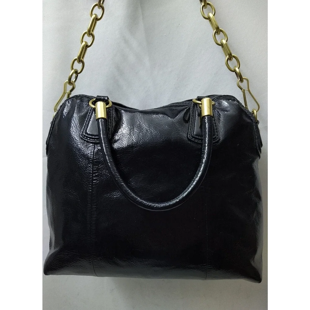 Coach black patent